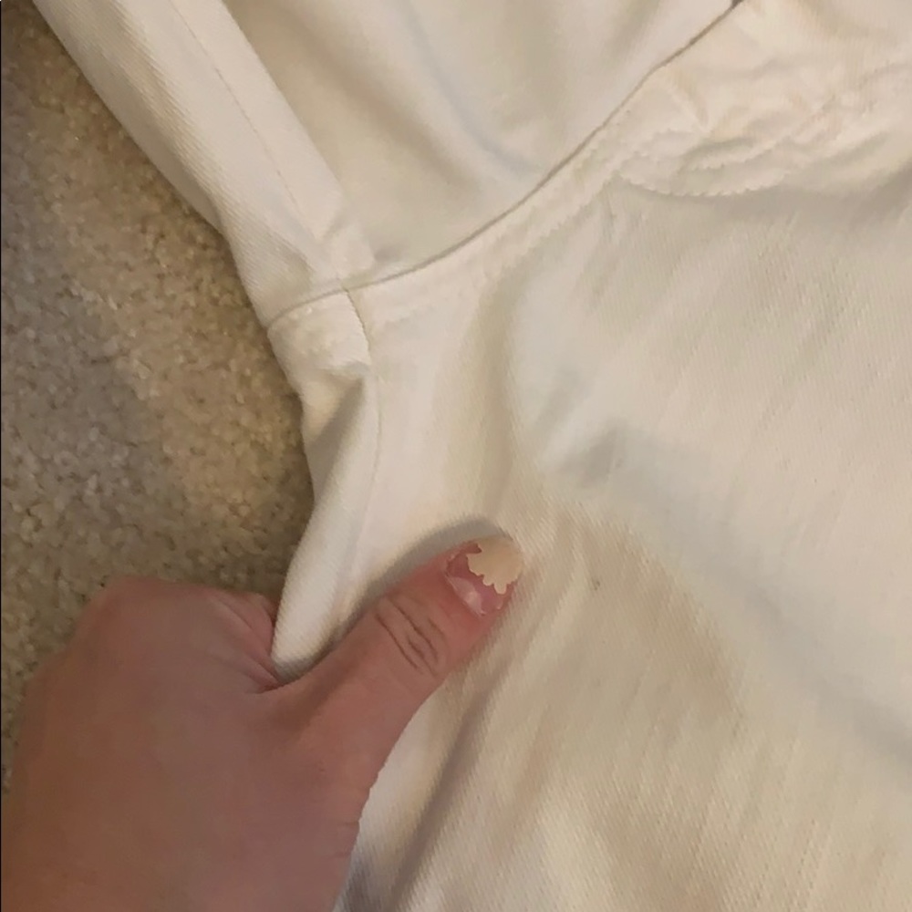 White A Pocket Boot-leg 7 For All Mankind Jeans - Picture 8 of 8